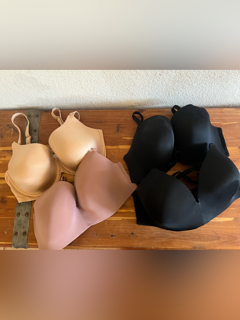 Auden Wireless Nursing Bras: Black, Nude, Mauve
